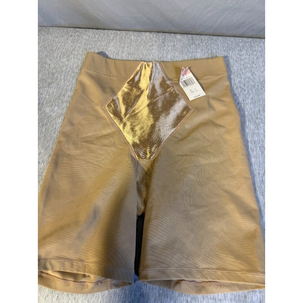 NWT New Shaper Panty Shorts Nude Firm Support Womens Large L Inspirations